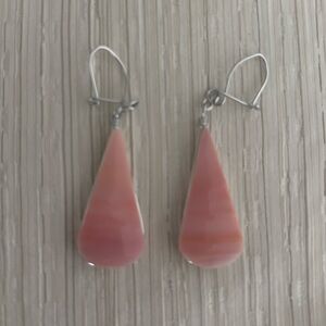 Pink Shell Earrings